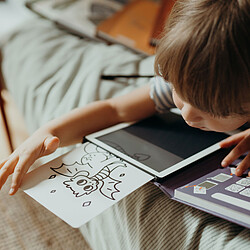 Kidywolf Tablette à dessin Kidydraw Mini - Animaux pas cher