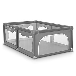 Lionelo Grand Parc Bébé Willow - Grey Concrete