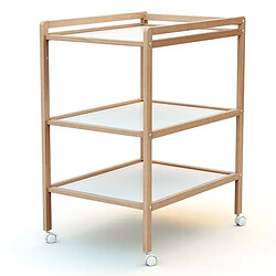 AT4 Table à Langer Double Essentiel - Hêtre