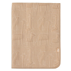Jollein Couverture Berceau - Jungle Jambo Biscuit Oatmeal