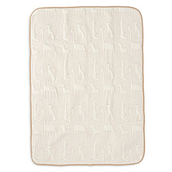 Jollein Couverture Berceau - Jungle Jambo Biscuit Oatmeal pas cher