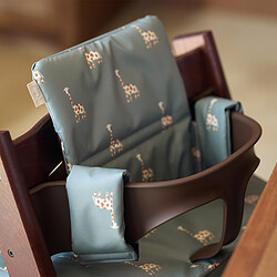 Jollein Coussin de Chaise Haute - Jungle Jambo Giraffe