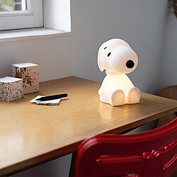 Mr Maria Veilleuse Lampe Snoopy First Light - Blanc