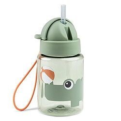 Avis Done by Deer Gourde avec Paille Playground Vert - 280 ml