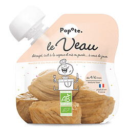 Popote Gourde Repas Bio Veau - 60 g