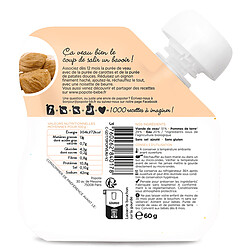 Popote Gourde Repas Bio Veau - 60 g