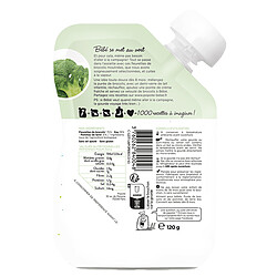 Popote Gourde Repas Bio Brocolis - 120 g
