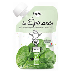 Popote Gourde Repas Bio Epinards - 120 g
