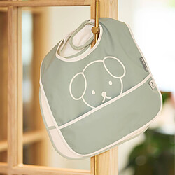 Jollein Lot de 2 Bavoirs Imperméables - Miffy Peekaboo Sea Green