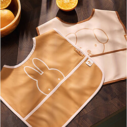 Jollein Lot de 2 Bavoirs Imperméables - Miffy Peekaboo Wild Rose