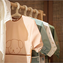 Jollein Bavoir à Manches Imperméable - Miffy Peekaboo Wild Rose