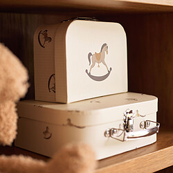 Jollein Lot de 2 Valisettes à Jouets - Nostalgic Ride