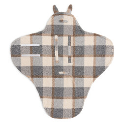 Jollein Couverture Portefeuille Bunny - Check Boucle pas cher