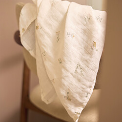 Jollein Lot de 3 Petits Langes Gaze de Coton - Lovely birds