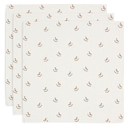Jollein Lot de 3 Petits Langes Gaze de Coton - Nostalgic Ride
