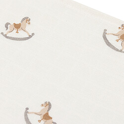 Jollein Lot de 3 Petits Langes Gaze de Coton - Nostalgic Ride pas cher