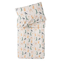 Jollein Housse de Couette et Taie Jungle Jambo - 100 x 140 cm