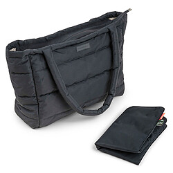 Done by Deer Sac à Langer Fourre-tout Matelassé - Noir 