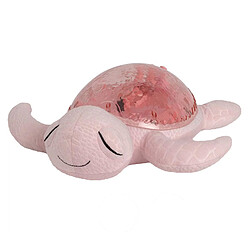Cloud b Peluche Veilleuse Rechargeable Tranquil Turtle Pink
