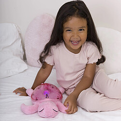 Avis Cloud b Peluche Veilleuse Rechargeable Tranquil Turtle Pink