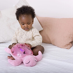 Cloud b Peluche Veilleuse Rechargeable Tranquil Turtle Pink pas cher