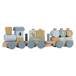 Little Dutch Train à Blocs - Forest Friends