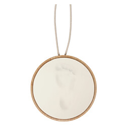 Petit Artichaut Médaillon Empreinte - Bois