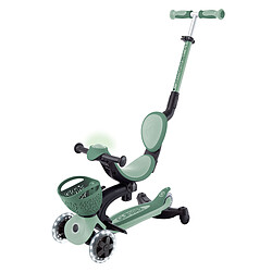 Globber Trottinette Evolutive Go Up Baby 360 Lights - Sauge