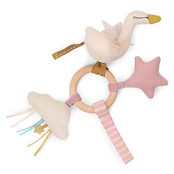 Moulin Roty Anneau Hochet Bois Cygne - La Petite Ecole de Danse