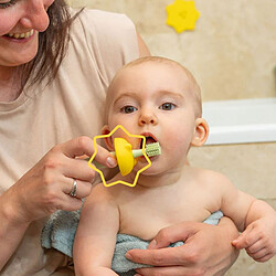 Badabulle Brosse à Dents Evolutive en Silicone - Vert