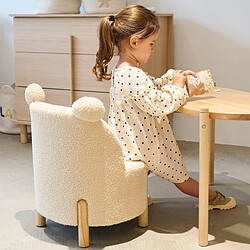 Childhome Chaise Enfant - Teddy Ecru