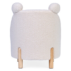 Childhome Chaise Enfant - Teddy Ecru pas cher