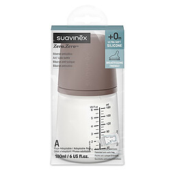 Suavinex Biberon Anti-Colique Zerø.Zerø Spécial Allaitement Deep - 180 ml