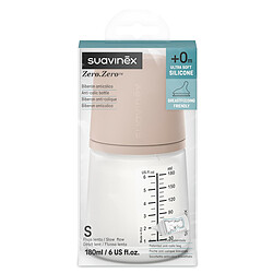 Suavinex Biberon Anti-Colique Zerø.Zerø Medium - 180 ml