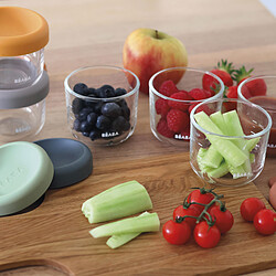 BÉABA Lot de 6 Portions Verre 150 ml - Sunrise Color Mix 