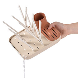 BÉABA Egoutte Biberon Forêt - Terracotta Clay pas cher