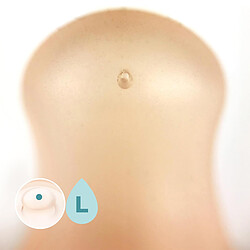 Suavinex Lot de 2 Tétines Zerø.Zerø 1 Trou Medium - Débit Rapide