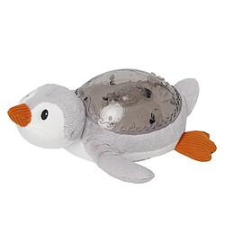 Cloud b Peluche Veilleuse Rechargeable Tranquil Penguin - Grey