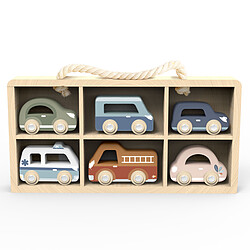 Speedy Monkey Coffret de 6 Voitures