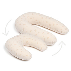 Babymoov Coussin de Maternité 2-en-1 Twisty - Petals Latte