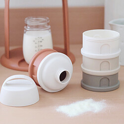 Acheter BÉABA Boite Doseuse Empilable - Cotton White & Terracotta