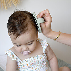 BÉABA Brosse Silicone - Vert de Gris