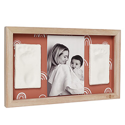 Petit Artichaut Cadre 2 Empreintes - Rainbow Terracotta