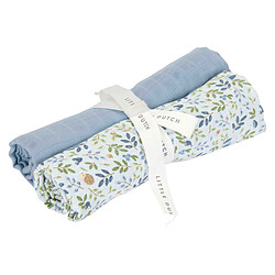 Little Dutch Lot de 2 Langes Forest Friends - Forest Adventure & Denim Blue