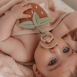 Little Dutch Doudou Attache Sucette Fraise Fairy Garden - Rouge