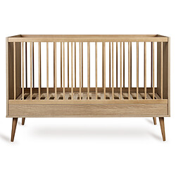 Quax Lit Bébé Evolutif Flow Honey Ash - 70 x 140 cm