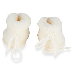 Acheter Quax Chaussons Mini Merino Crème - 3/6 Mois