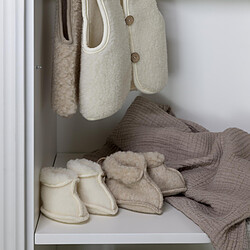 Quax Chaussons Mini Merino Nutmeg - 0/3 Mois