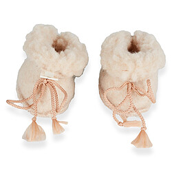 Acheter Quax Chaussons Mini Merino Nutmeg - 3/6 Mois