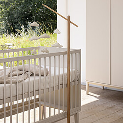 Quax Pied en Bois pour Mobile - Naturel